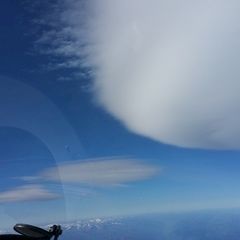 Flugwegposition um 09:31:16: Aufgenommen in der Nähe von Schladming, Österreich in 5582 Meter